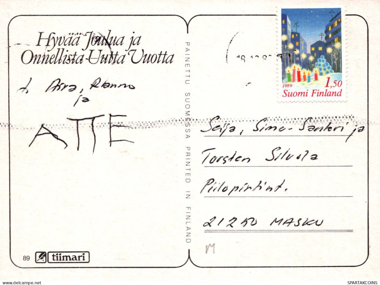 KATZE MIEZEKATZE Tier Vintage Ansichtskarte Postkarte CPSM #PBQ792.A - Cats