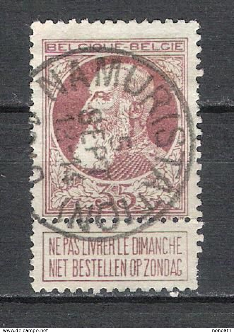 Belgique - COB N° 77 - Belle Oblitération "Namur Station" - 1905 Thick Beard