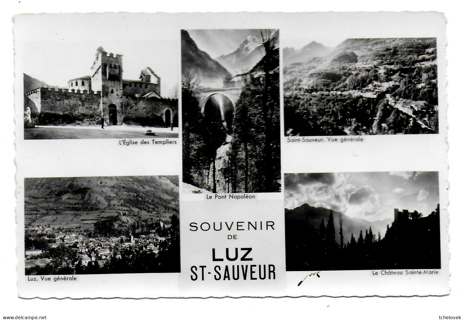 (65). Luz Saint Sauveur. 3 Cp. (1) Souvenir & (2) & (3) Pont Napoleon - Luz Saint Sauveur