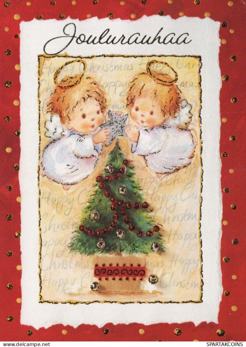 ENGEL Weihnachten Vintage Ansichtskarte Postkarte CPSM #PBP366.A - Angels