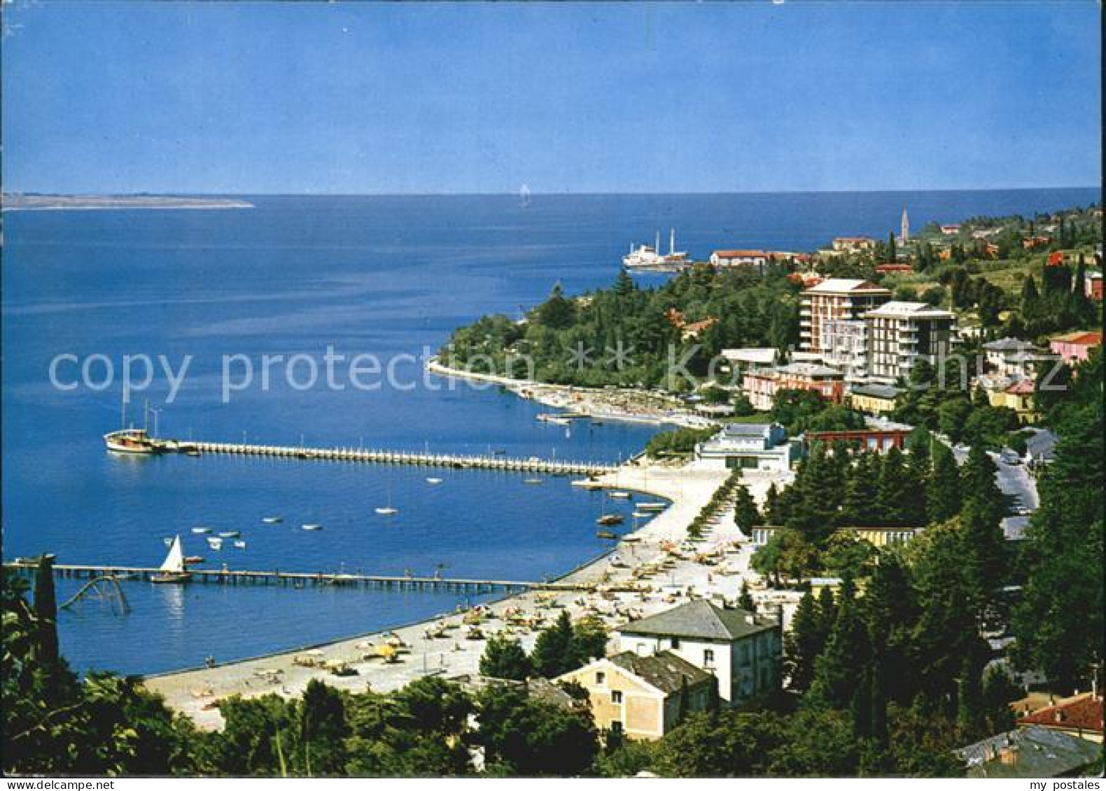 72505872 Portoroz Strand Seebruecke  Slowenien - Eslovenia