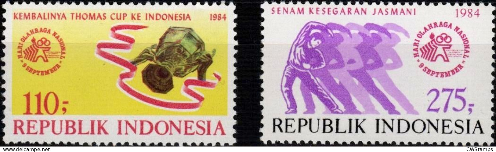 .. Indonesie 1984 Zonnebloem 1210/11  MNH - Indonesia