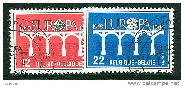 BELGIUM  1984  EUROPA CEPT   USED - 1984