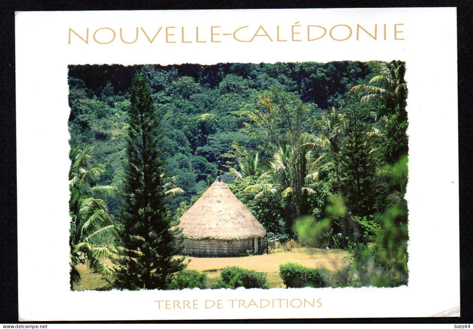 NOUVELLE CALEDONIE  4 carte postale postcard écrites