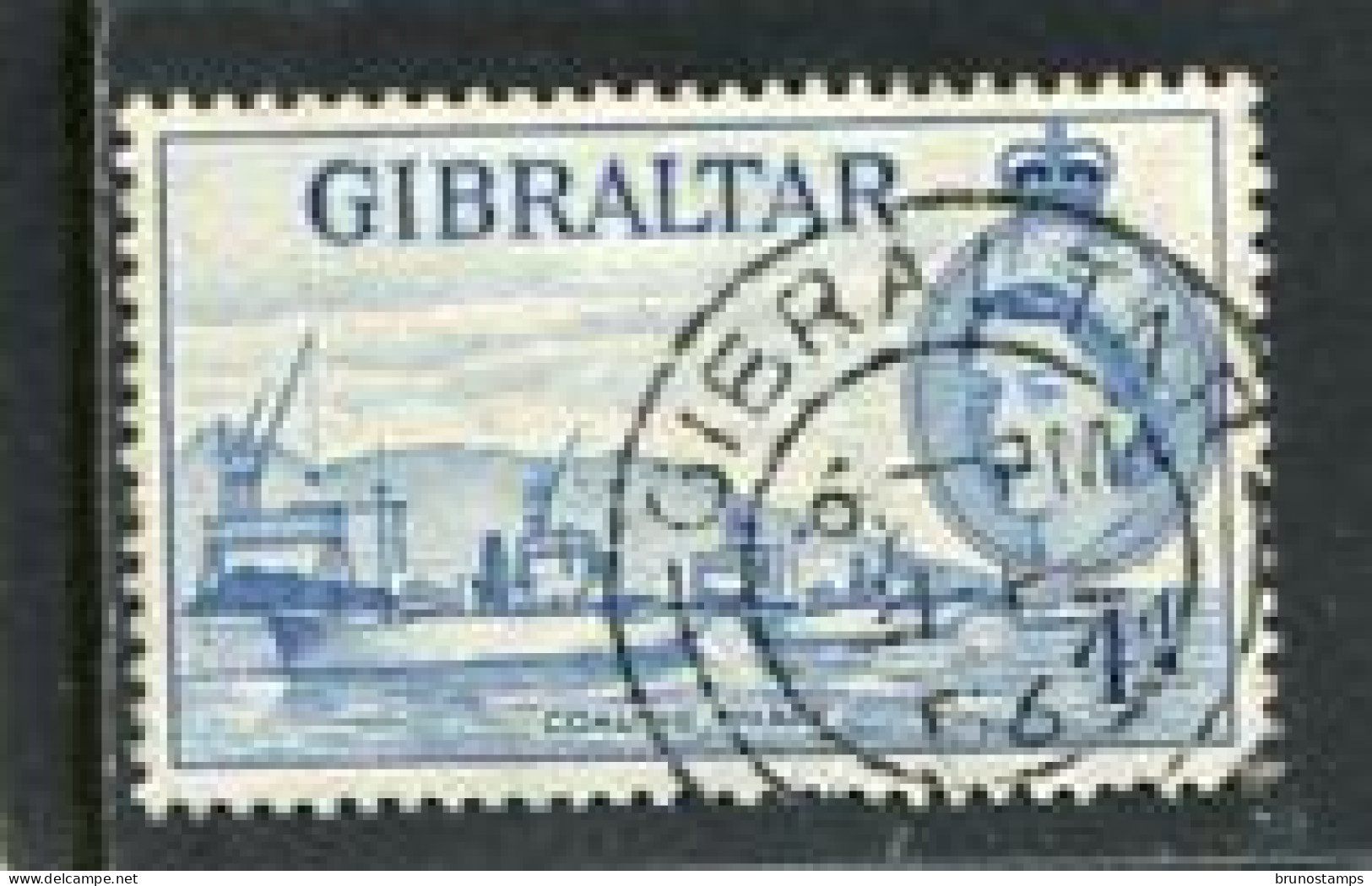 GIBRALTAR - 1953  4d  DEFINITIVE  FINE USED - Gibraltar