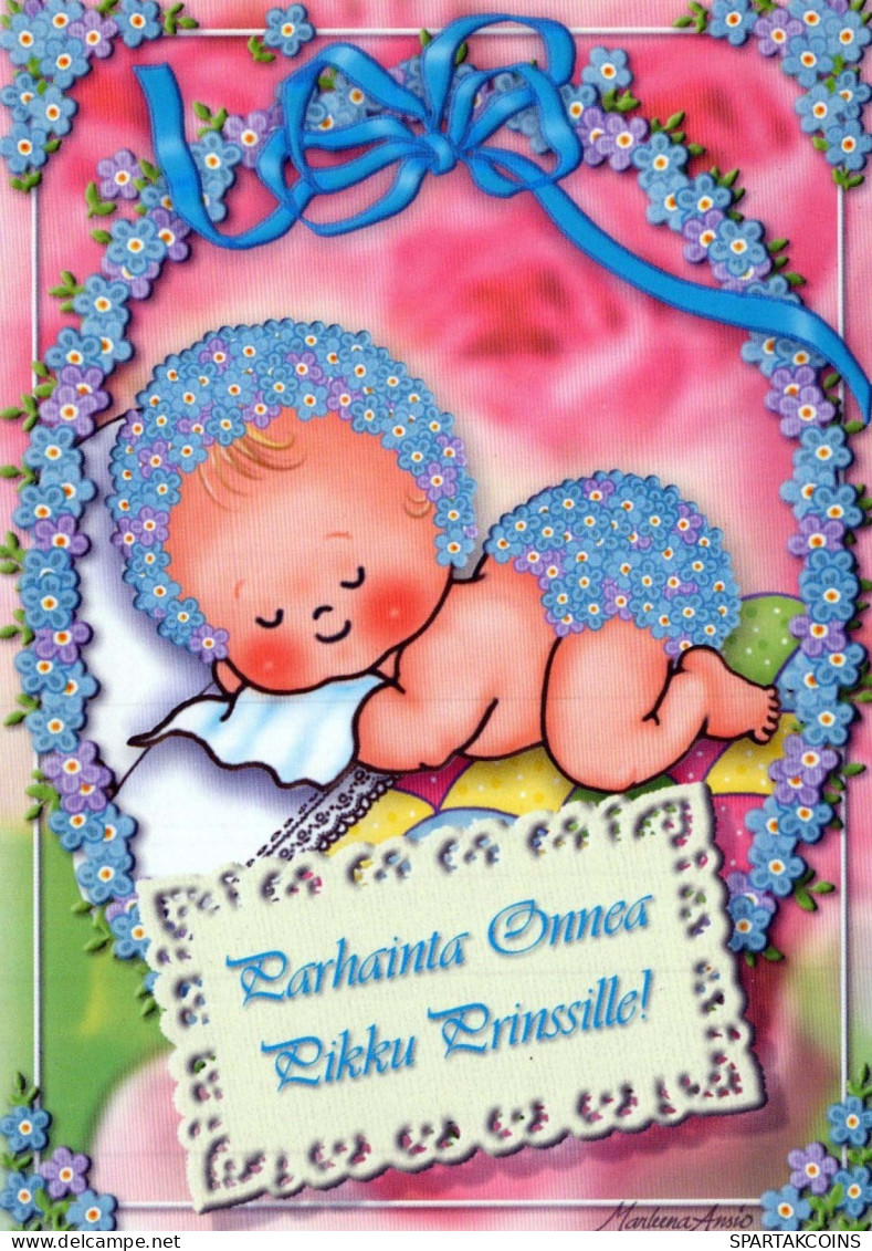 BAMBINO UMORISMO Vintage Cartolina CPSM #PBV375.A - Humorvolle Karten