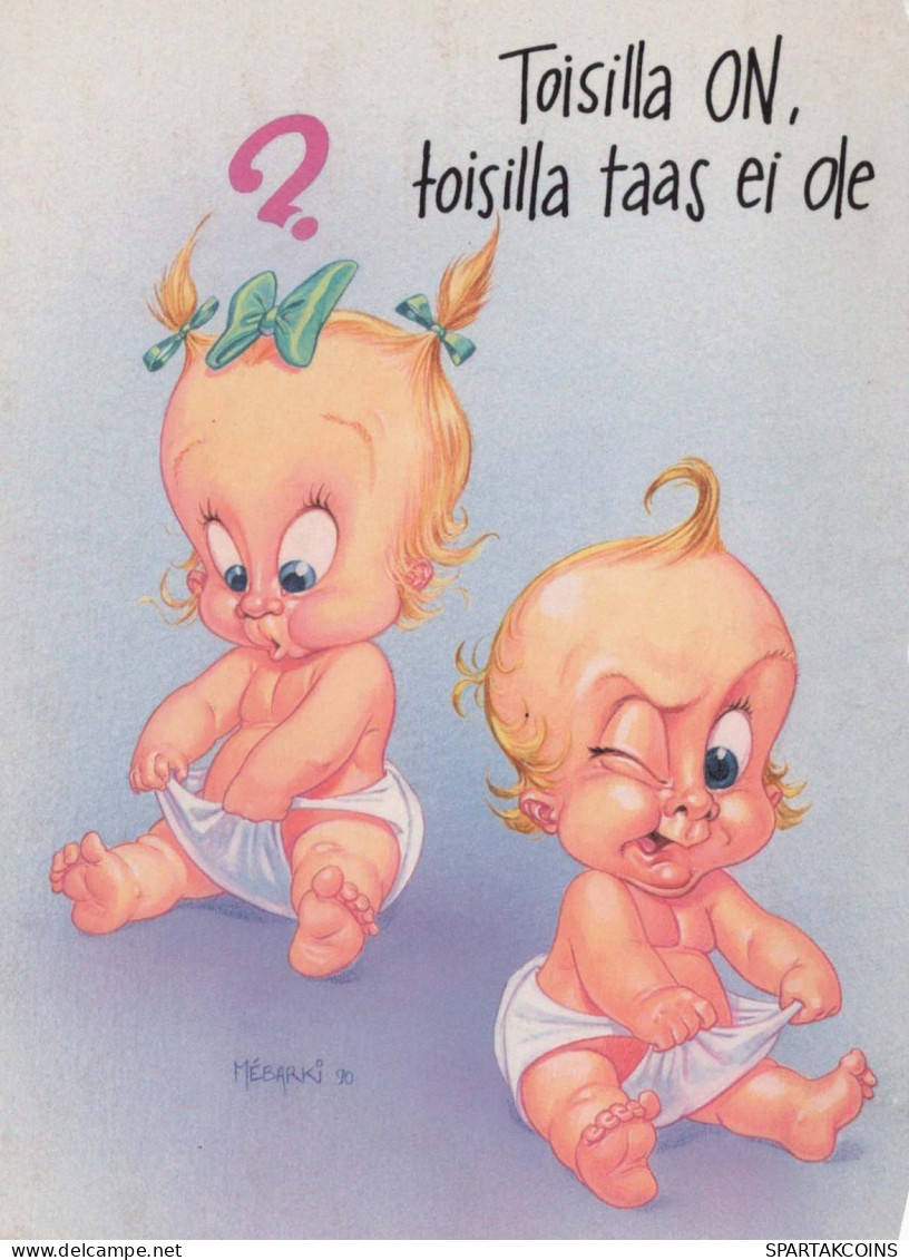 BAMBINO UMORISMO Vintage Cartolina CPSM #PBV210.A - Humorous Cards