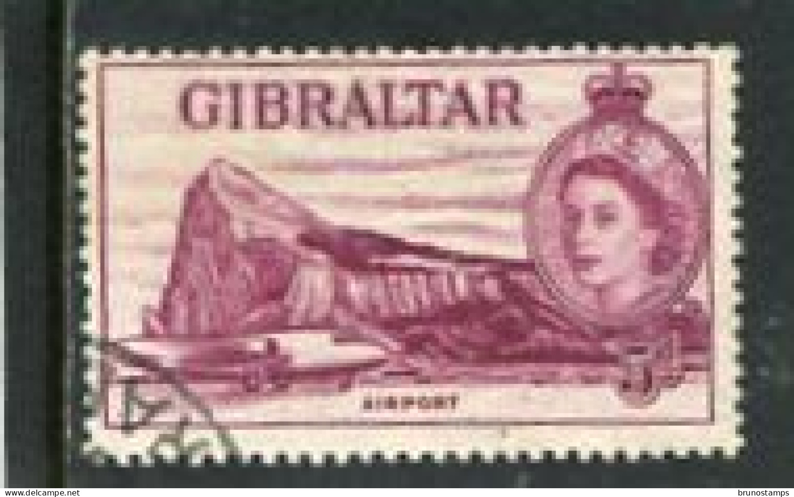GIBRALTAR - 1953  5d  DEFINITIVE  FINE USED - Gibraltar