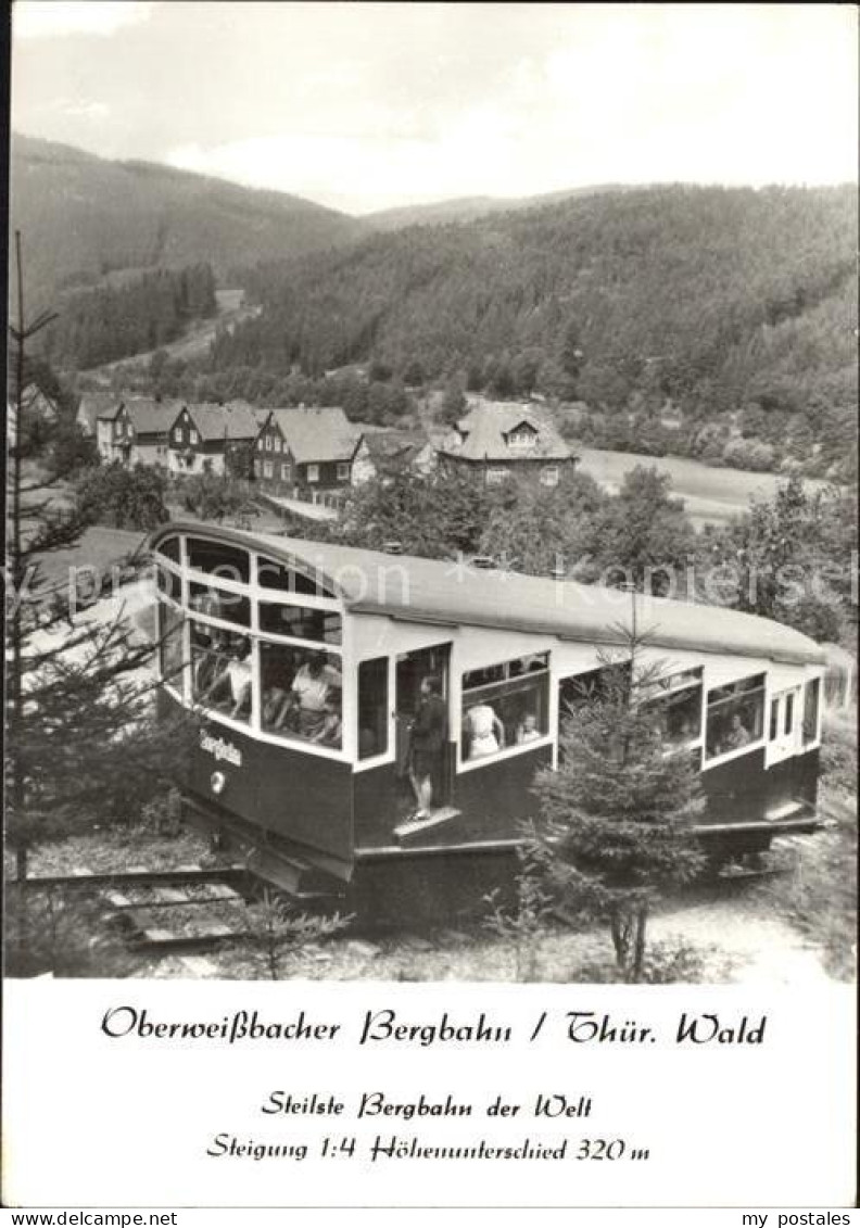 72505792 Oberweissbach Bergbahn  Oberweissbach - Oberweissbach