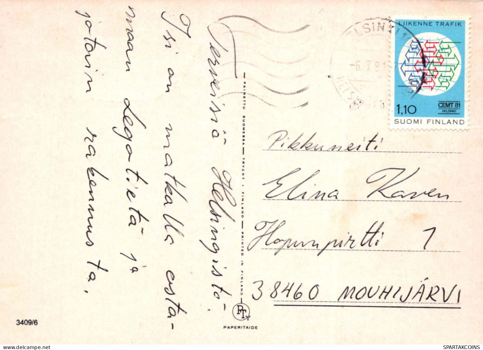 NIÑOS Escenas Paisajes Vintage Tarjeta Postal CPSM #PBU433.A - Scene & Paesaggi