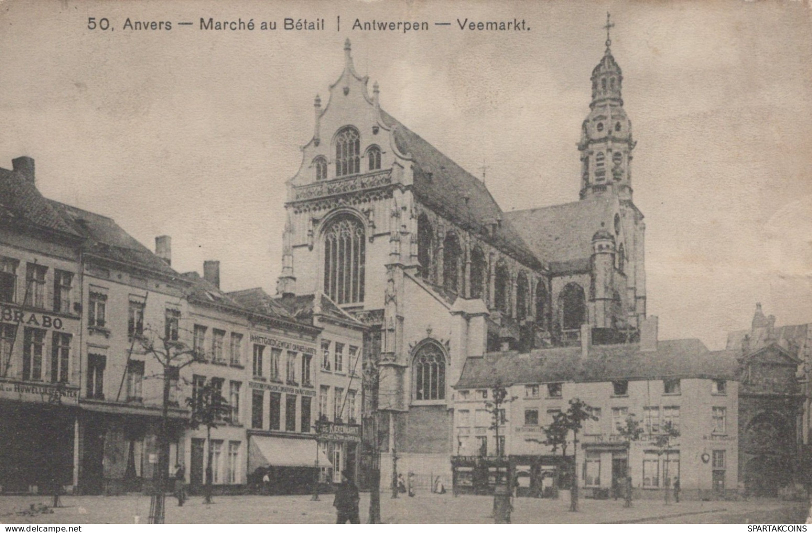 BELGIUM ANTWERPEN Postcard CPA Unposted #PAD331.A - Antwerpen