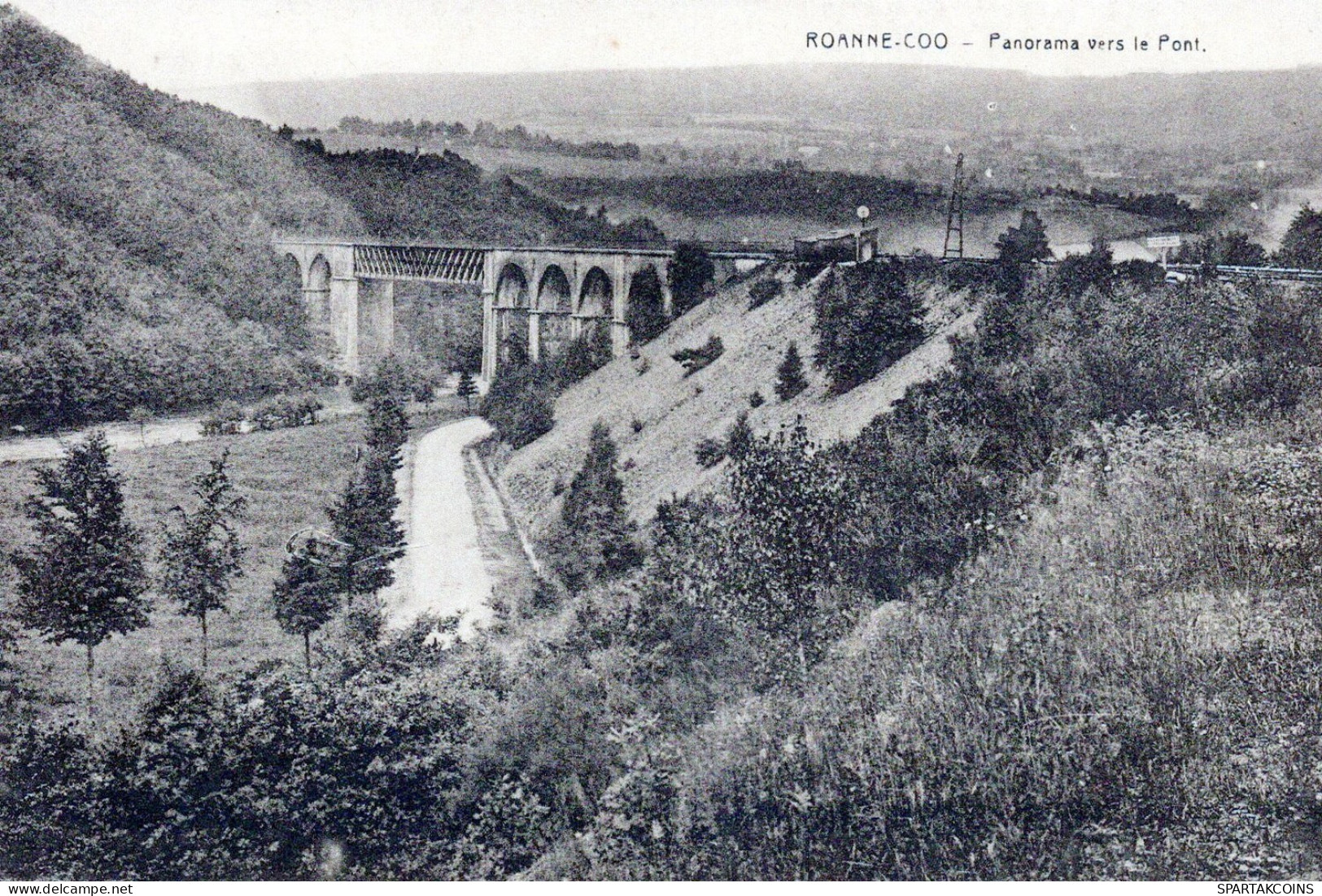 BELGIEN COO WASSERFALL Provinz Lüttich (Liège) Postkarte CPA Unposted #PAD050.A - Stavelot