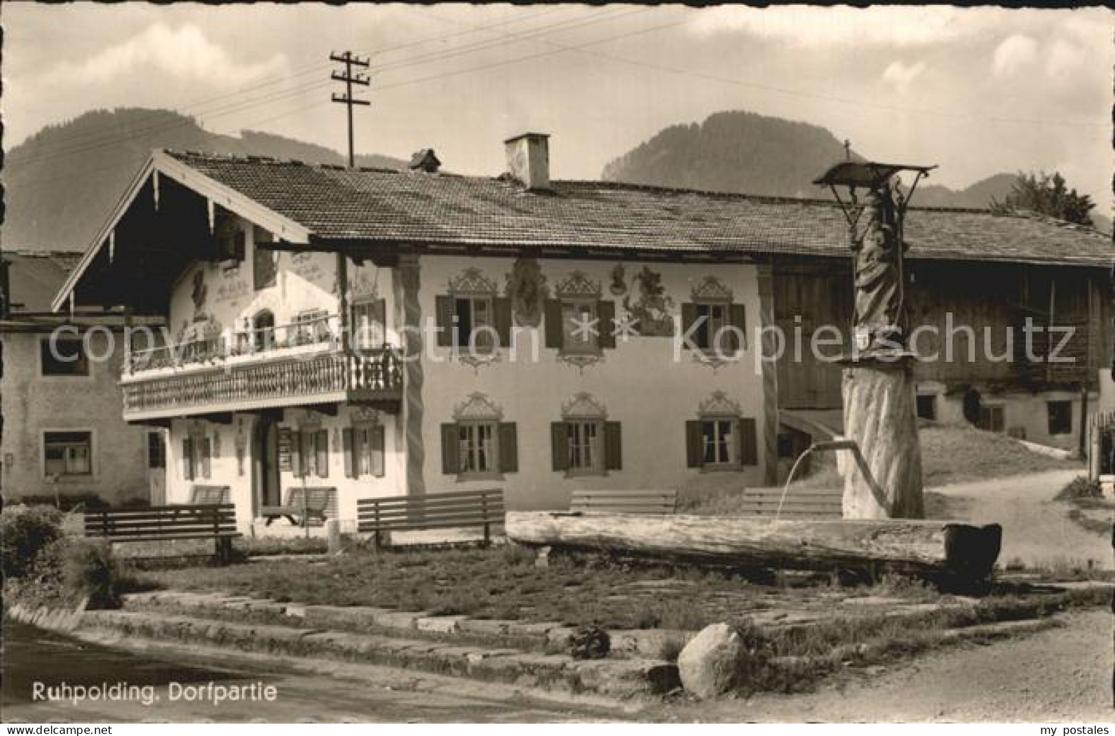 72505612 Ruhpolding Dorfpartie  Ruhpolding - Ruhpolding