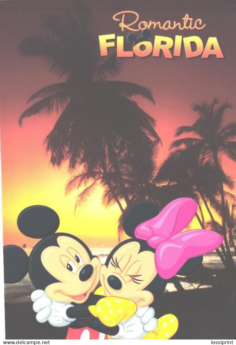 Disney, Romantic Florida, Minnie And Mickey Mouse - Autres & Non Classés