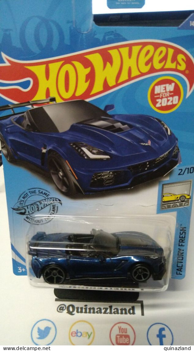 Hot Wheels First Editions '19 Corvette ZR1 Convertible 2020-144 (NP29) - HotWheels