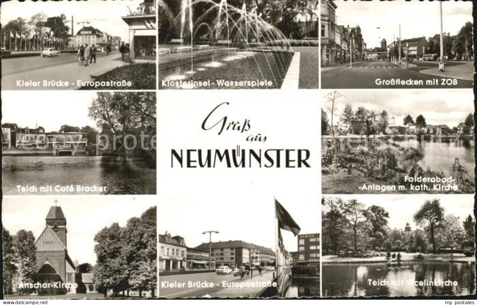 72505593 Neumuenster Schleswig-Holstein Kleine Bruecke Europastrasse Klosterinse - Autres & Non Classés