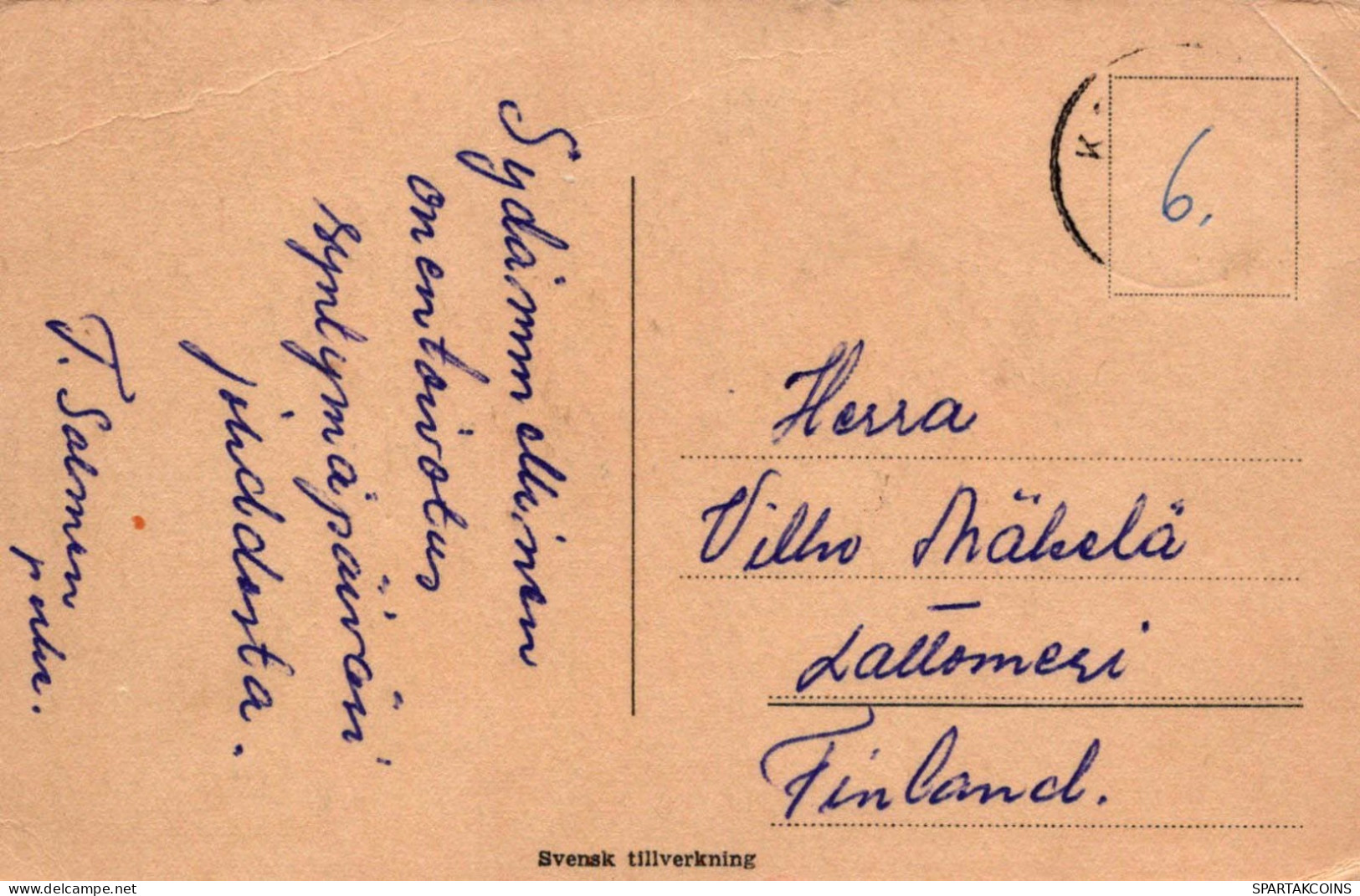 FLEURS Vintage Carte Postale CPA #PKE664.A - Bloemen