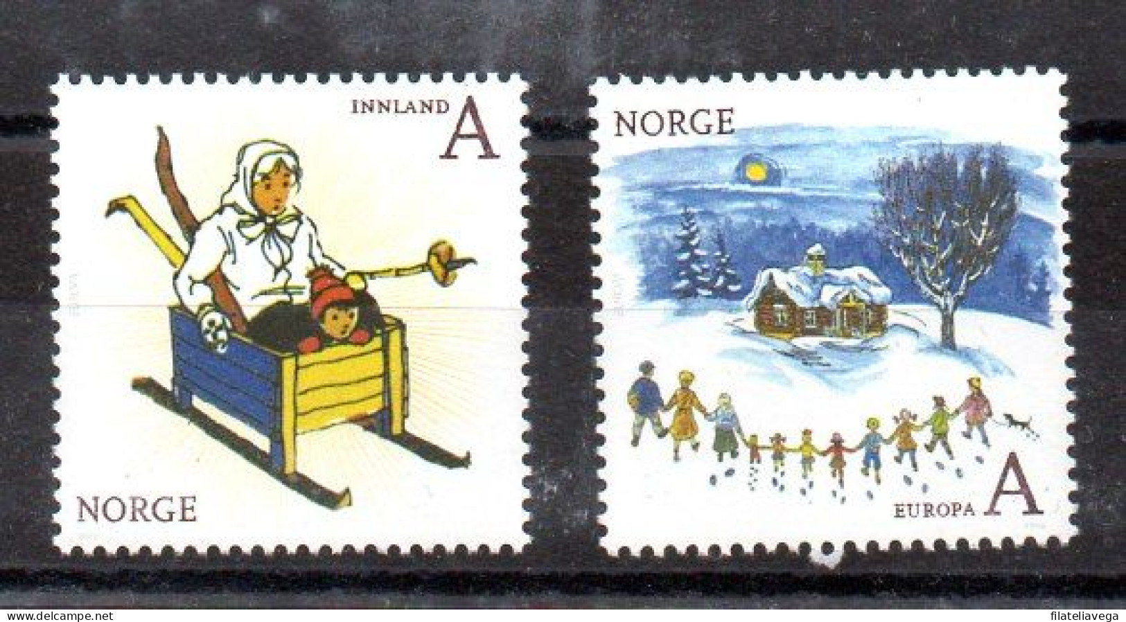 Noruega Serie Nº Yvert 1679/80 ** - Ungebraucht