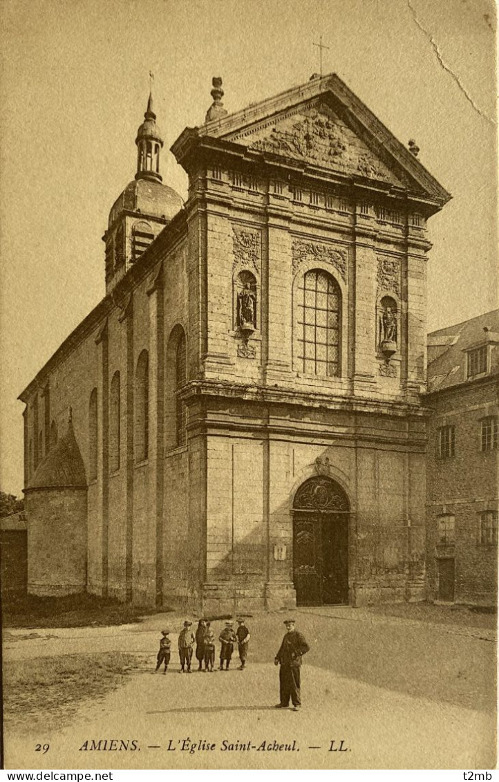 CPA (Somme) AMIENS. L'église Saint Acheul (n°29) - Amiens