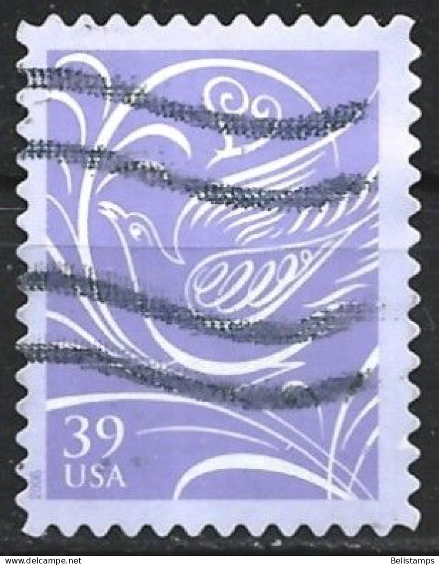 United States 2006. Scott #3998 (U) Dove Facing Left - Oblitérés