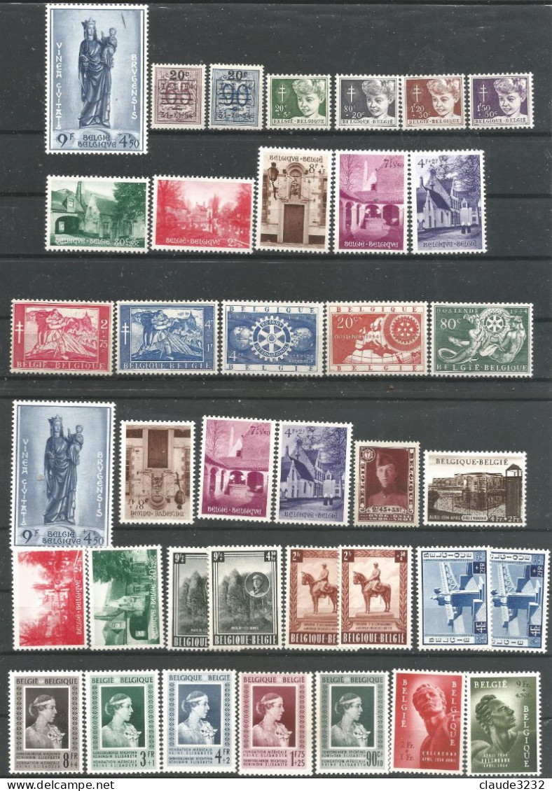 203.Belgique : Timbres Neufs** - Collections