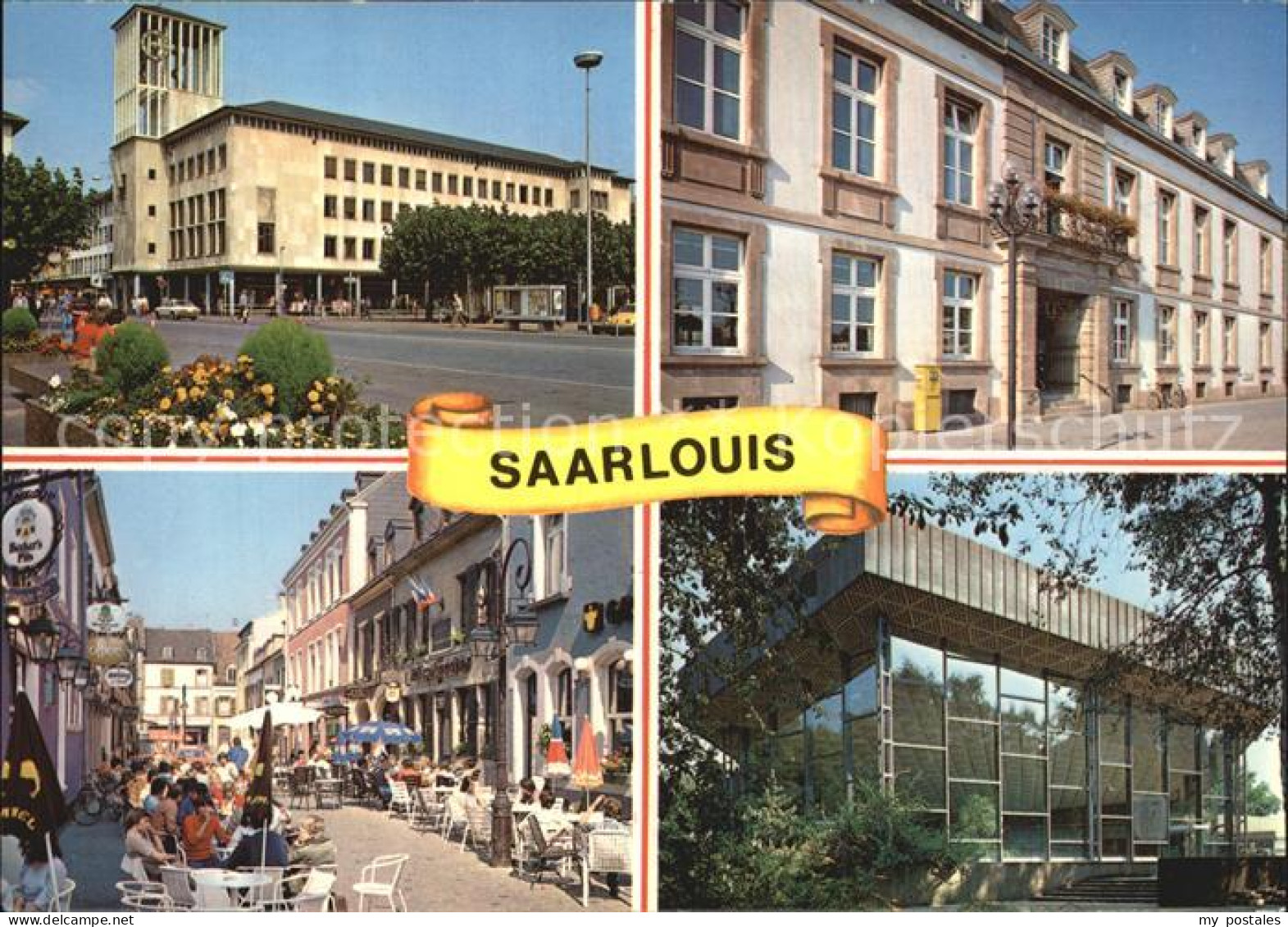 72505505 Saarlouis Rathaus Post Altstadt Saarlouis - Other & Unclassified