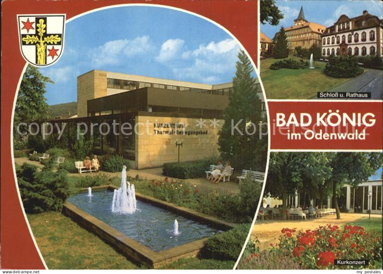 72505446 Bad Koenig Odenwald Kurzentrum Schloss Rathaus Kurkonzert Bad Koenig - Bad Koenig