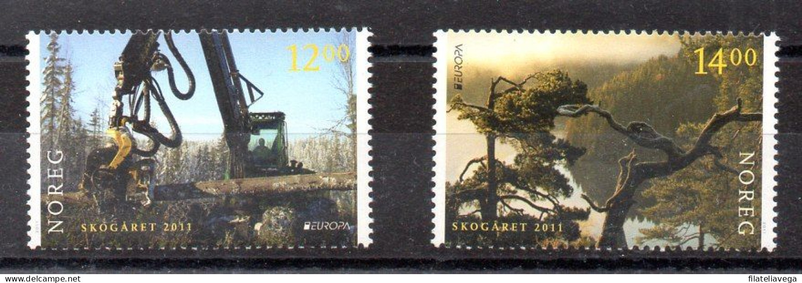 Noruega Serie Nº Yvert 1701/02 ** - Unused Stamps