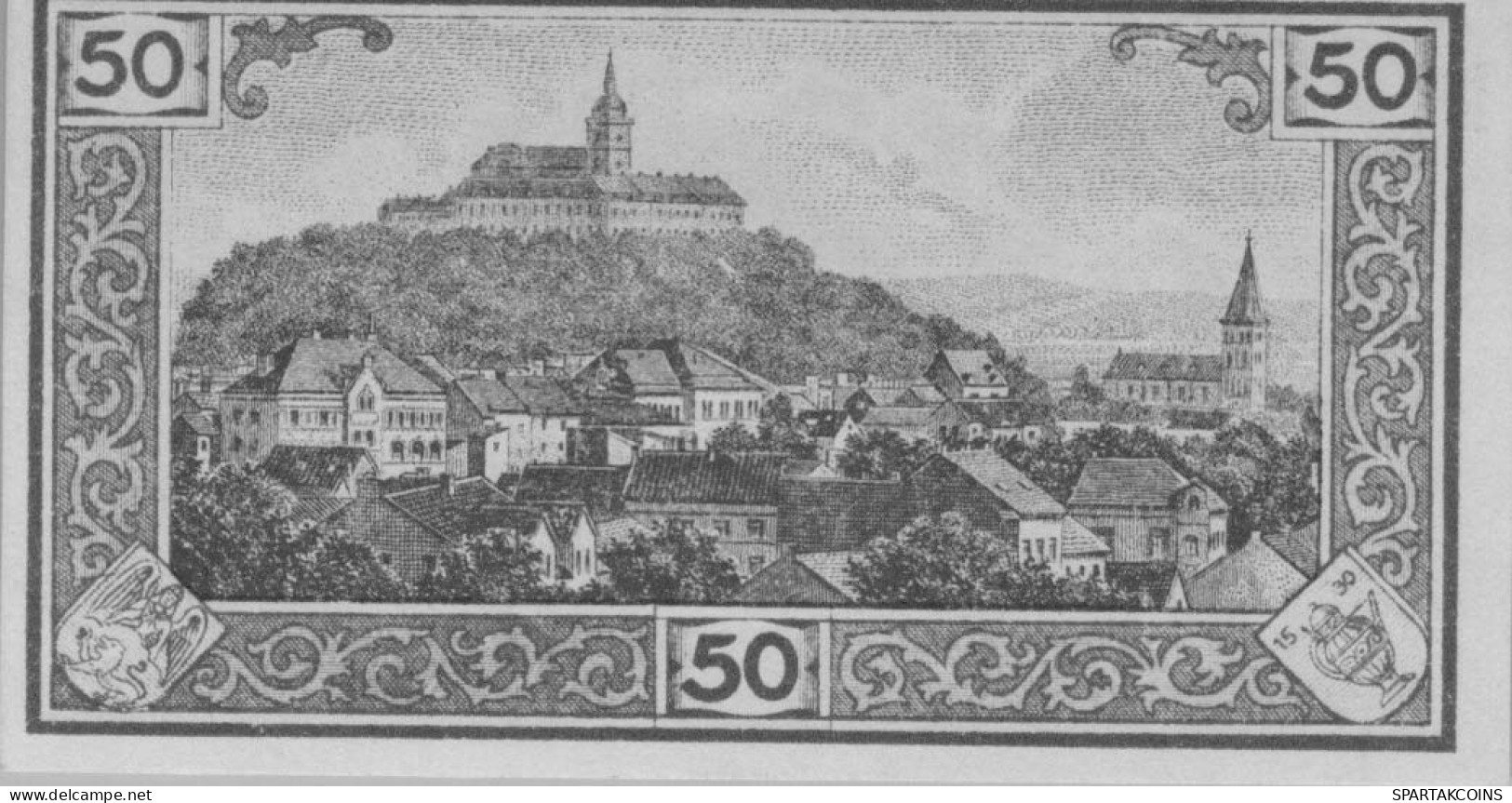 50 PFENNIG 1921 Stadt SIEGBURG Rhine DEUTSCHLAND Notgeld Banknote #PF648 - Lokale Ausgaben