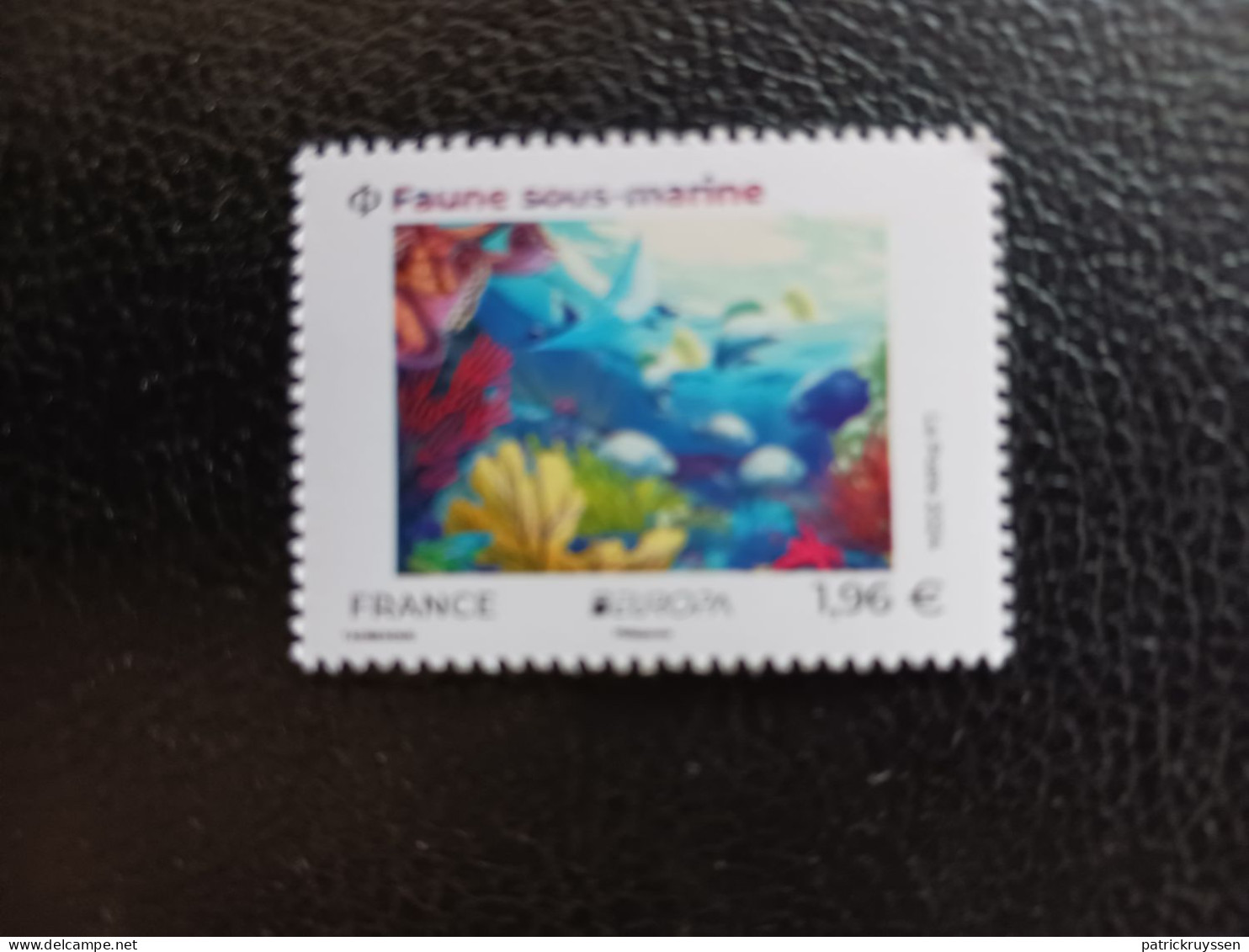 France 2024 Cept EUROPA Underwater Marine Life Coral Fish Ray Octopus 1v Mnh - Unused Stamps