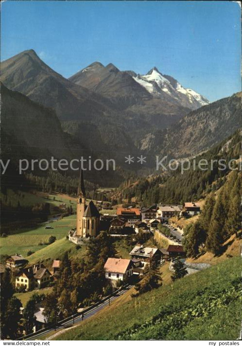 72505354 Heiligenblut Kaernten Blick Auf Den Grossglockner Rojach - Other & Unclassified