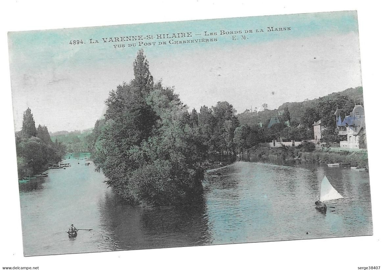 La Varenne St Hilaire - 1919 - Vue Du Pont De Chennevières # 10-20/12 - Other & Unclassified