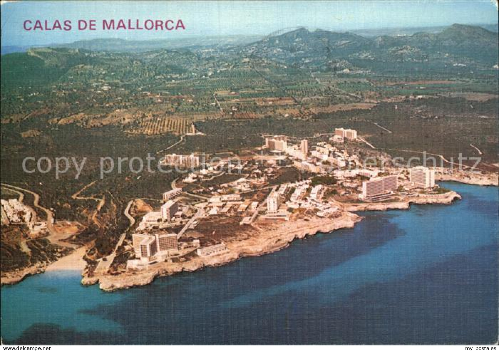 72505347 Calas De Mallorca Fliegeraufnahme Mallorca - Andere & Zonder Classificatie