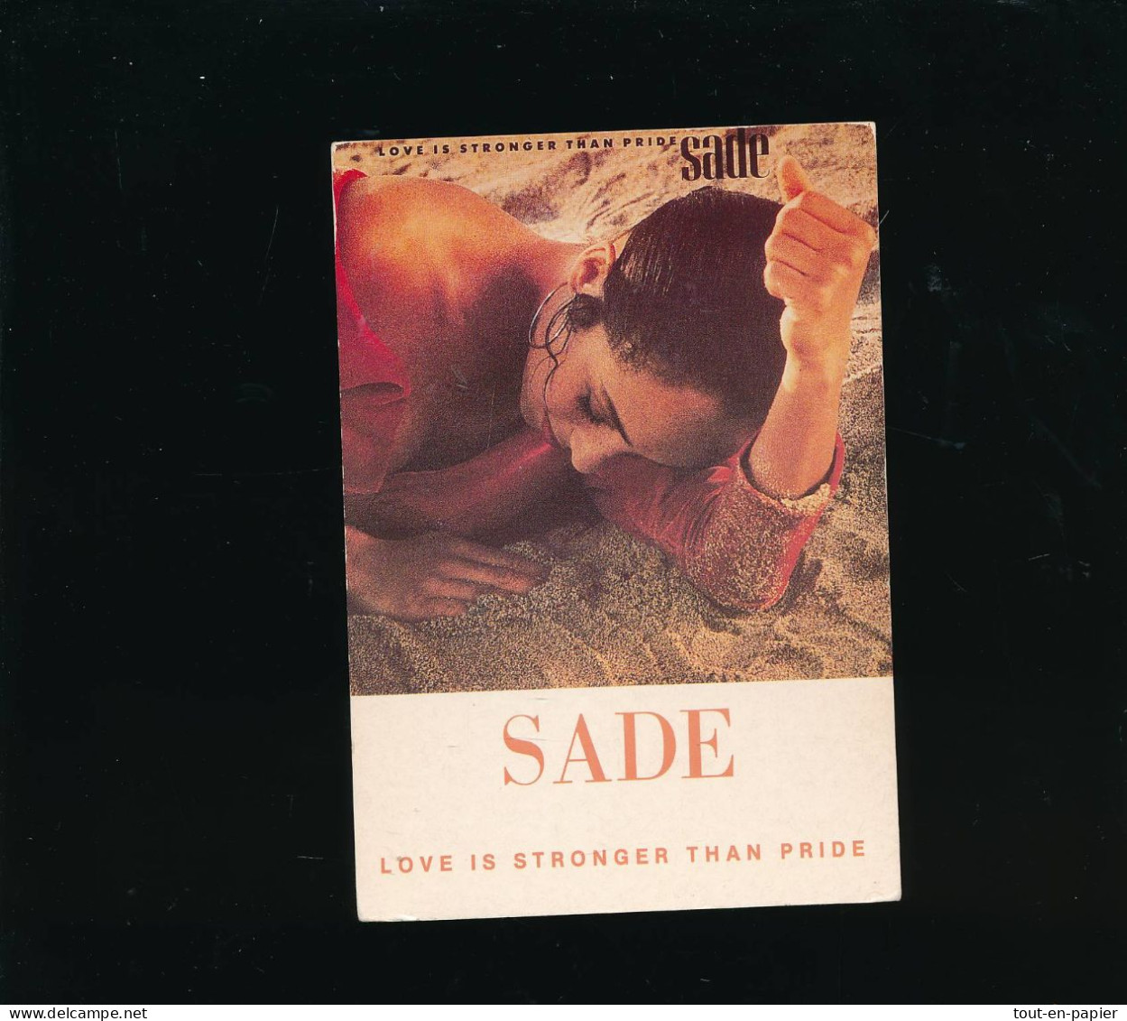 CPSM SADE - Love Is Tronger Record 186 - Singers & Musicians