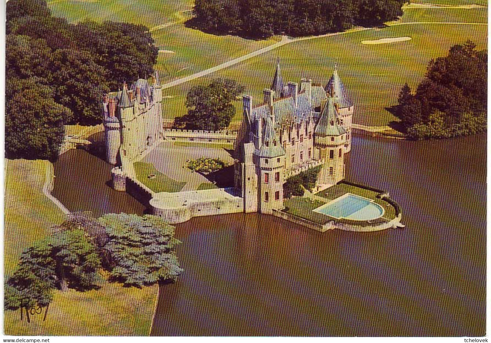 (44). Loire Atlantique. Missillac. 9481 Chateau écrite 1970 - Missillac