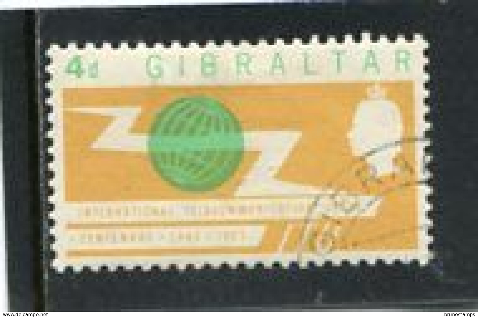 GIBRALTAR - 1965  4d  ITU  FINE USED - Gibraltar