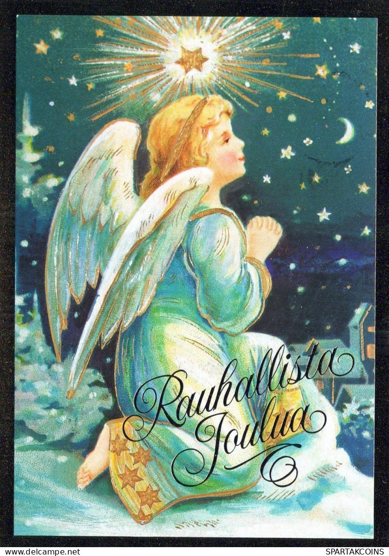 ANGEL CHRISTMAS Holidays Vintage Postcard CPSM #PAJ301.GB - Engel