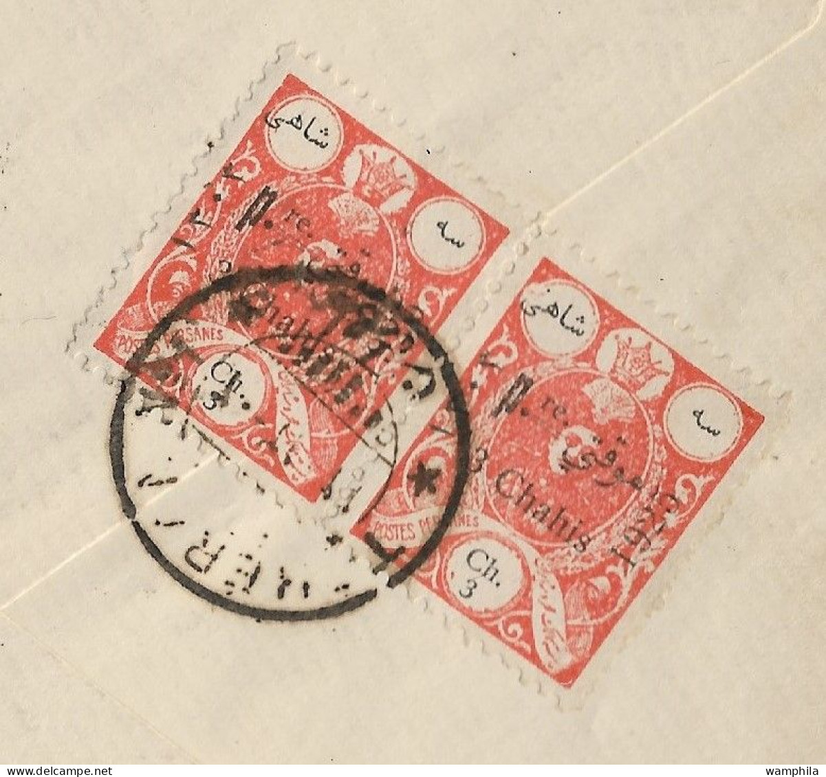 Iran 1929 Lettre, 1° Courrier Aérien Téhéran-Ispahan-Chiraz-Boushire. - Iran