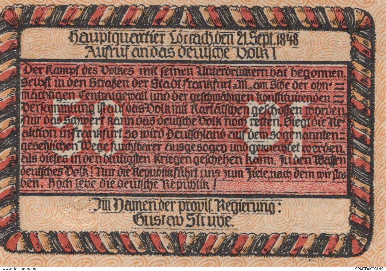 50 PFENNIG 1922 Stadt LoRRACH Baden UNC DEUTSCHLAND Notgeld Banknote #PC488 - [11] Emisiones Locales