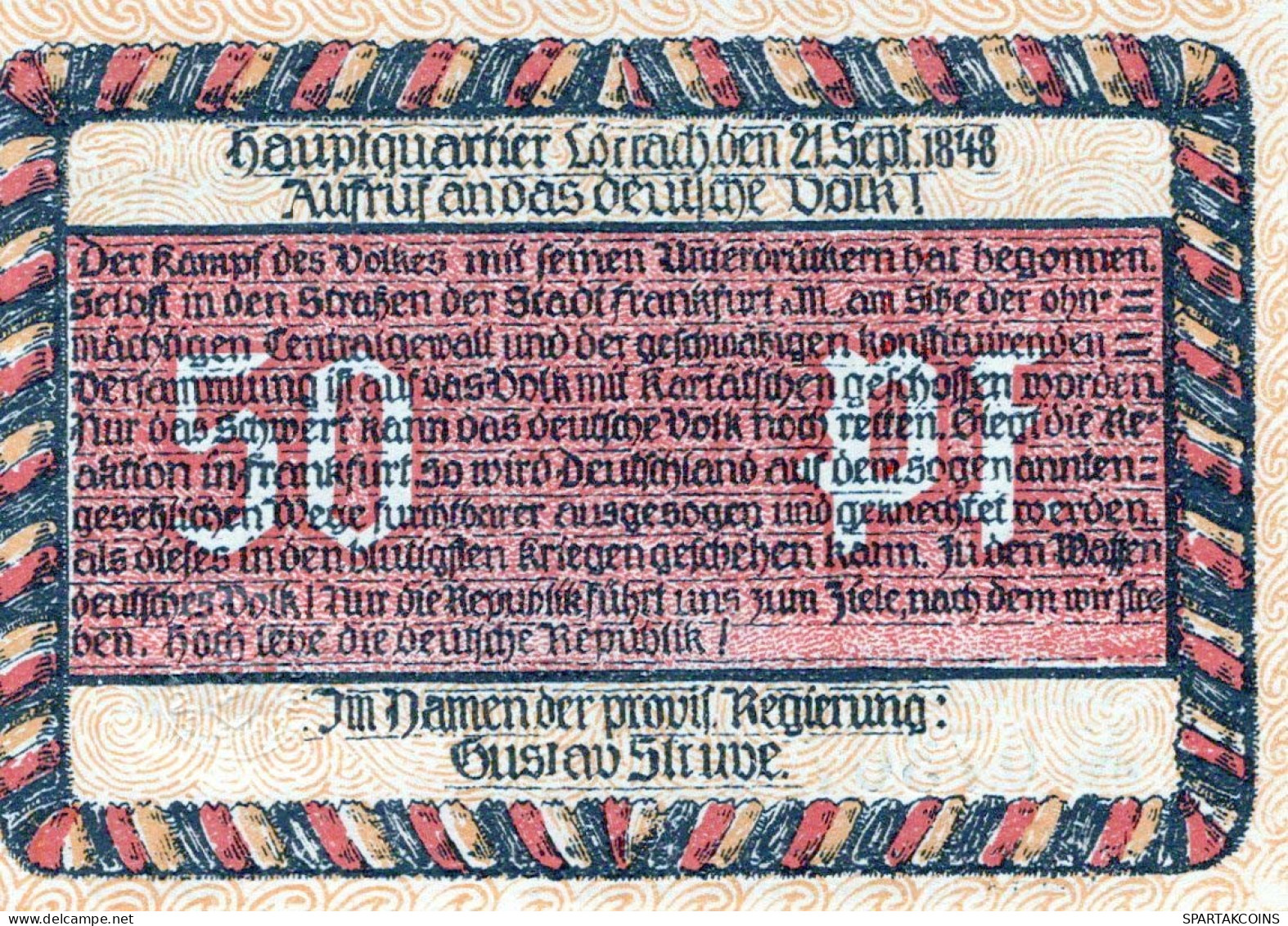 50 PFENNIG 1922 Stadt LoRRACH Baden UNC DEUTSCHLAND Notgeld Banknote #PC483 - Lokale Ausgaben