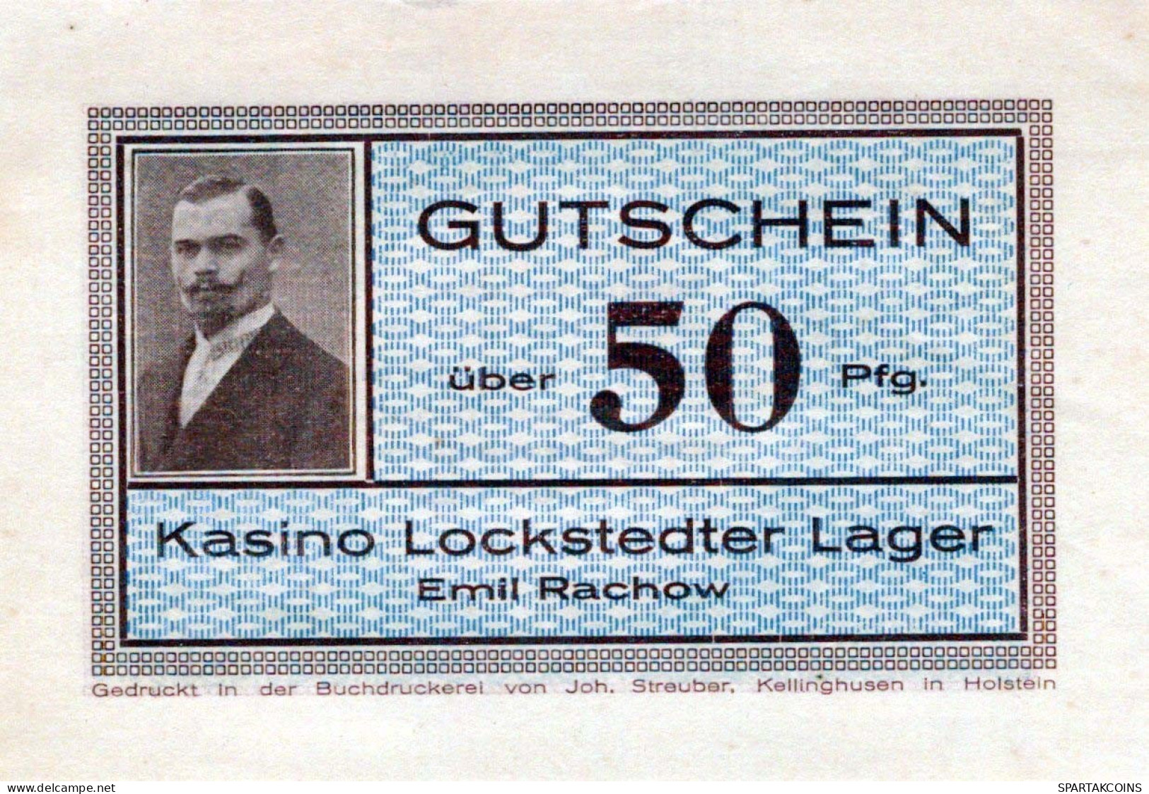 50 PFENNIG 1922 Stadt KUMMERFELD Schleswig-Holstein UNC DEUTSCHLAND #PC499 - Lokale Ausgaben
