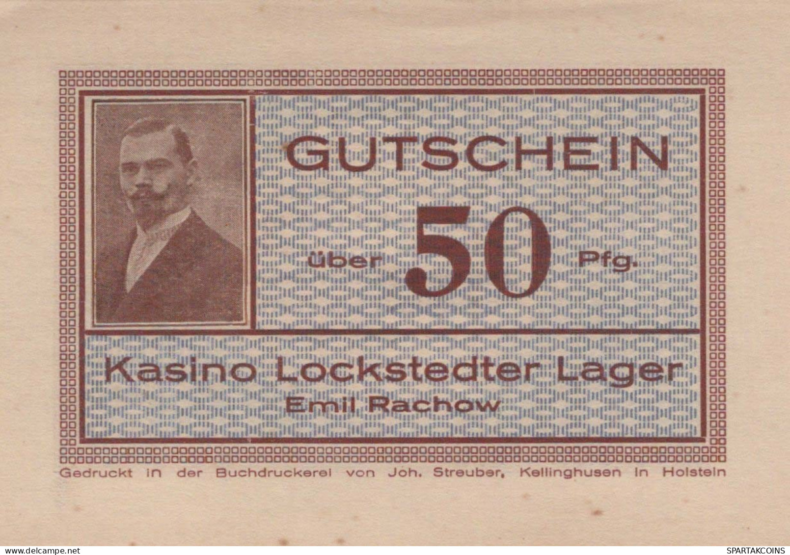 50 PFENNIG 1922 Stadt KUMMERFELD Schleswig-Holstein UNC DEUTSCHLAND #PC498 - Lokale Ausgaben