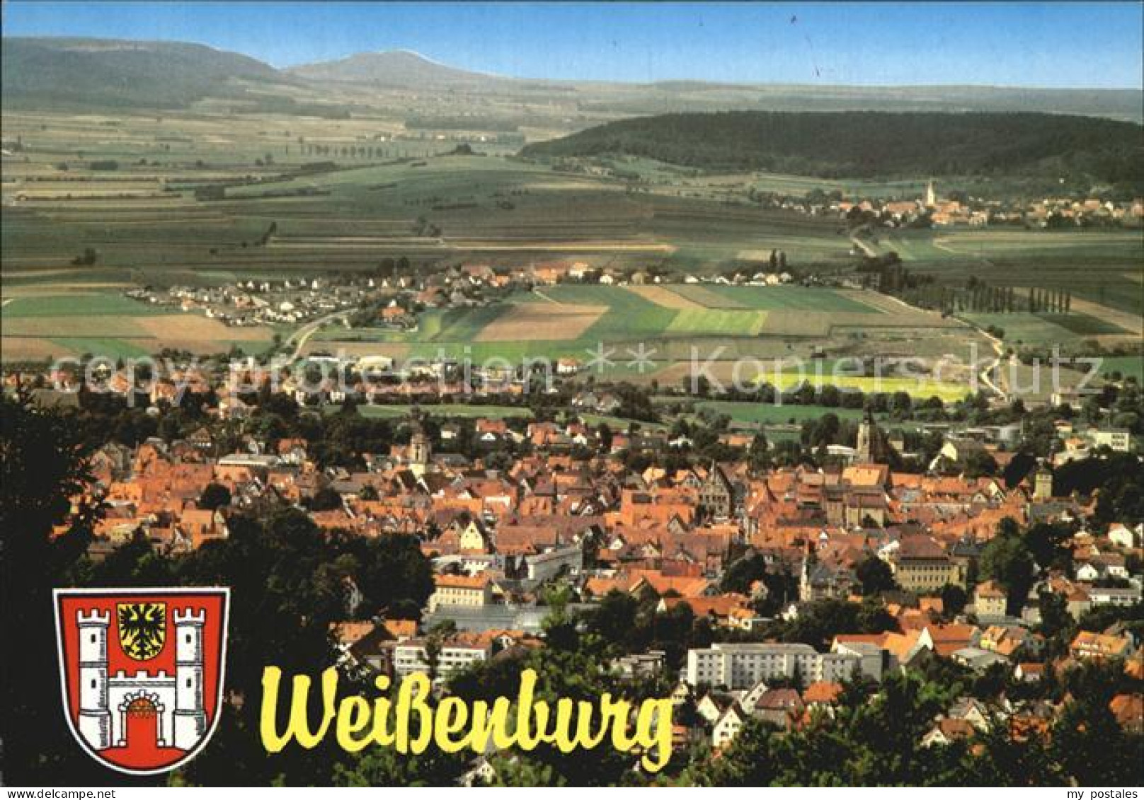 72504935 Weissenburg Bayern Blick Von Der Wuelzburg Weissenburg - Duisburg