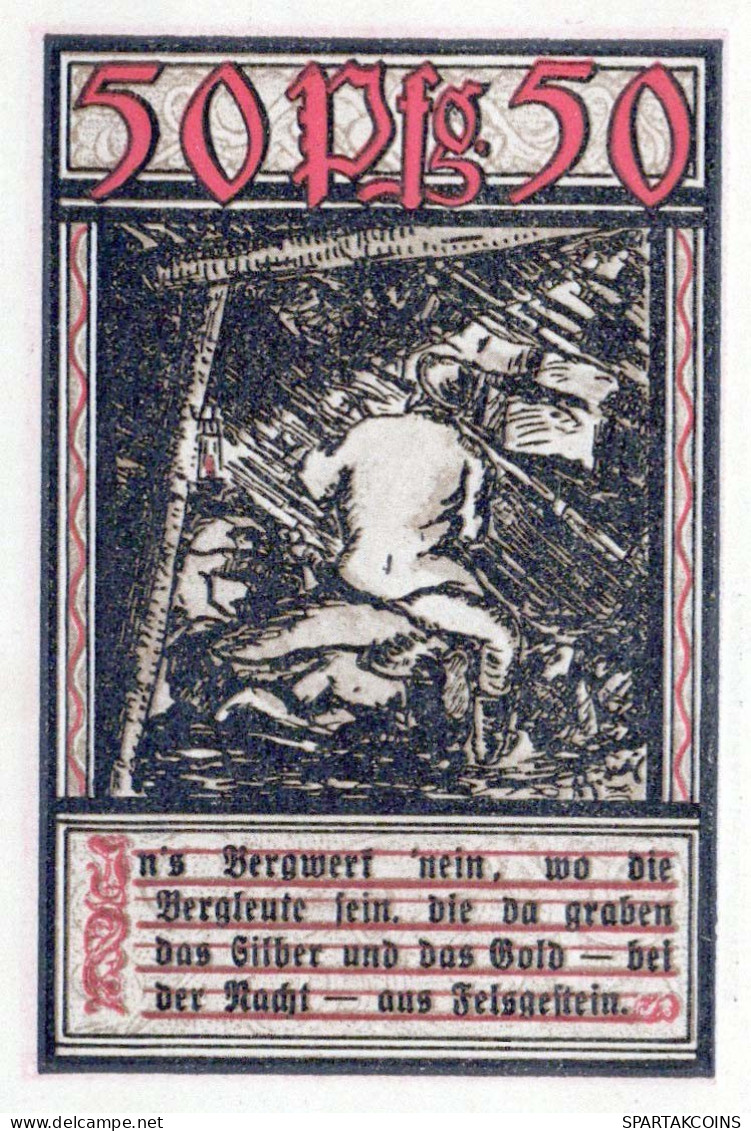 50 PFENNIG 1921 Stadt WESTPHALIA Westphalia UNC DEUTSCHLAND Notgeld #PH150 - Lokale Ausgaben