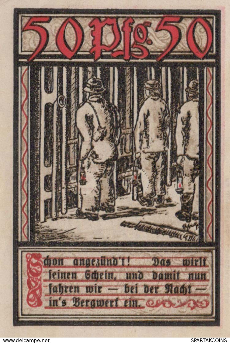 50 PFENNIG 1921 Stadt WESTPHALIA Westphalia UNC DEUTSCHLAND Notgeld #PH148 - Lokale Ausgaben