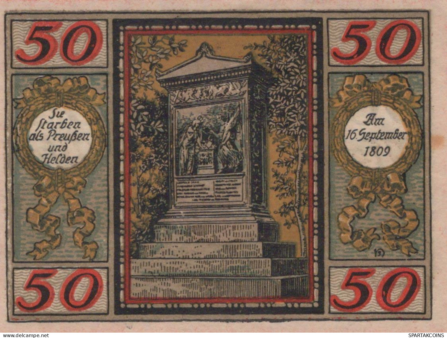 50 PFENNIG 1921 Stadt WESEL Rhine UNC DEUTSCHLAND Notgeld Banknote #PH673 - [11] Local Banknote Issues