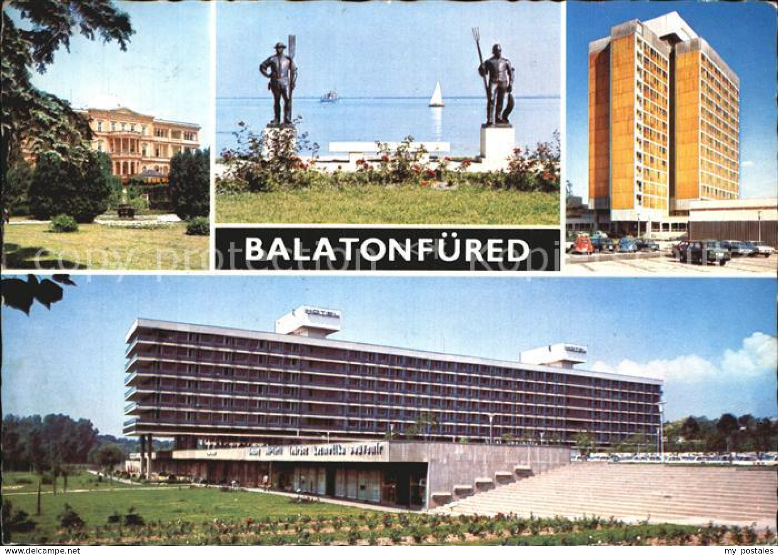 72504903 Balatonfuered Stadtansichten Denkmal Ungarn - Ungarn