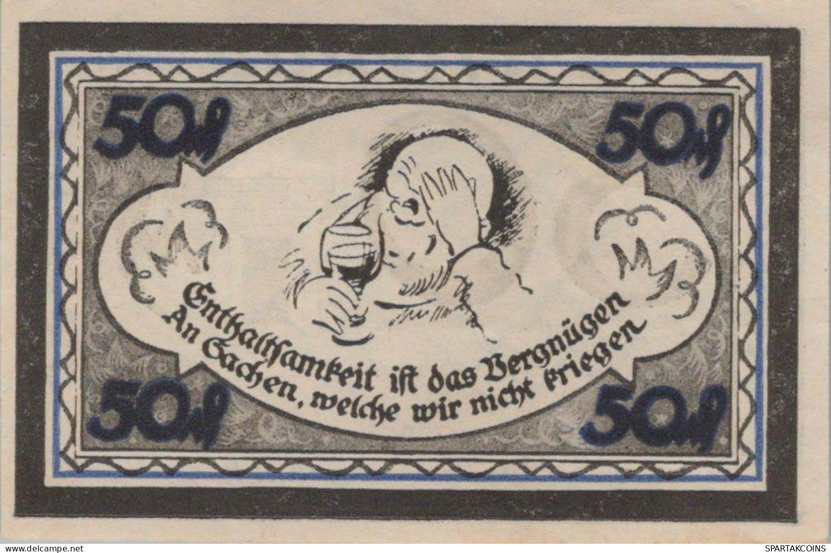 50 PFENNIG 1921 Stadt STOLZENAU Hanover DEUTSCHLAND Notgeld Banknote #PG235 - [11] Lokale Uitgaven
