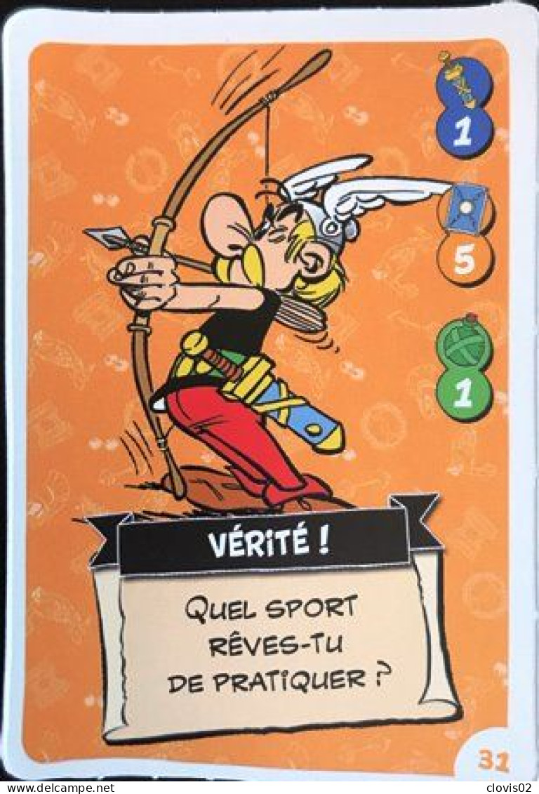 C31 - Carte Astérix Aux Jeux Olympiques Collector Cora/Match 2024 - Andere & Zonder Classificatie