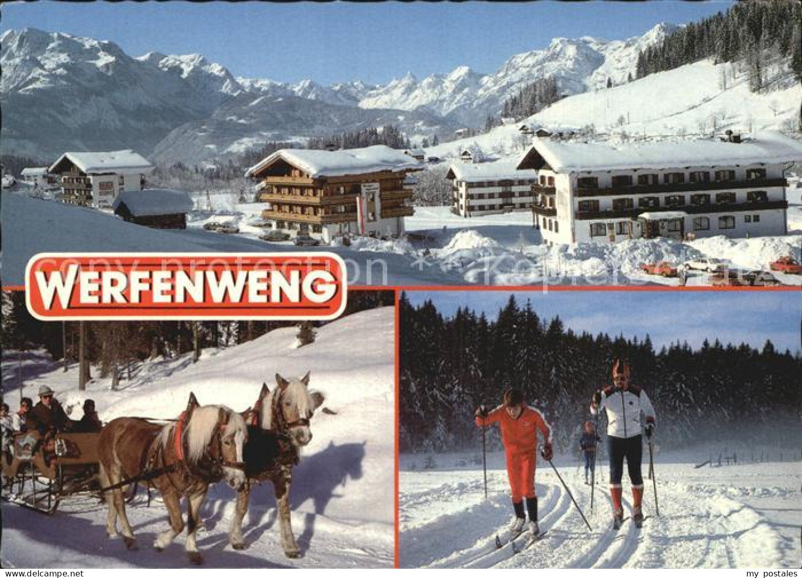 72504893 Werfenweng Winterlandschaft Werfenweng - Altri & Non Classificati